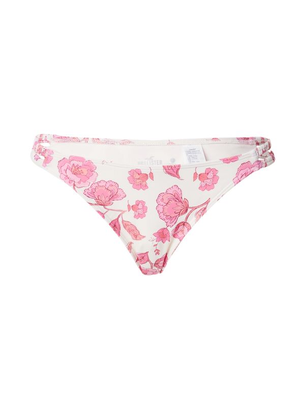 HOLLISTER HOLLISTER Долнище на бански тип бикини  праскова / светлорозово / бяло