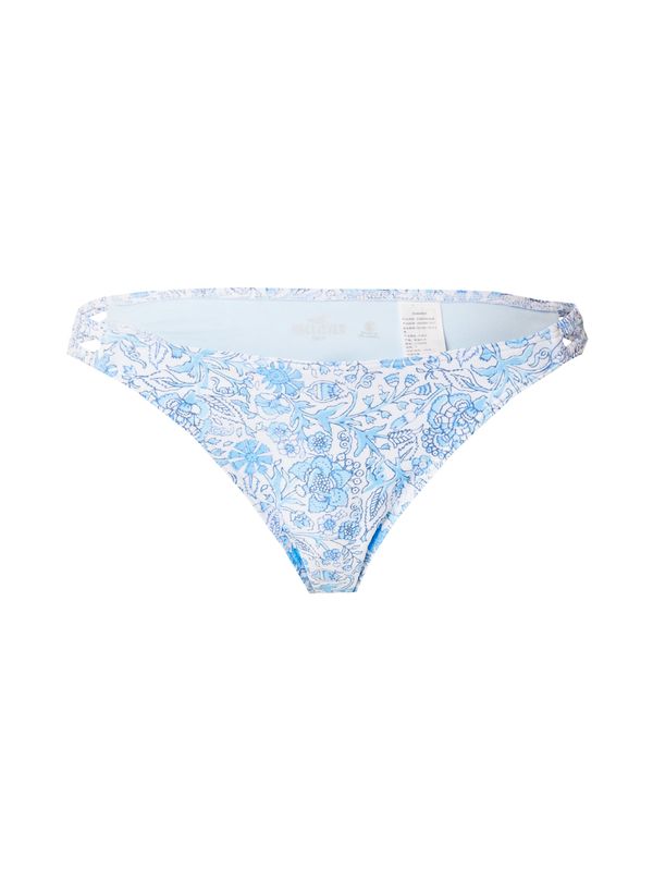 HOLLISTER HOLLISTER Долнище на бански тип бикини  синьо / светлосиньо / бяло