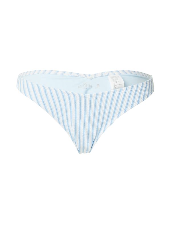 HOLLISTER HOLLISTER Долнище на бански тип бикини  светлосиньо / бяло