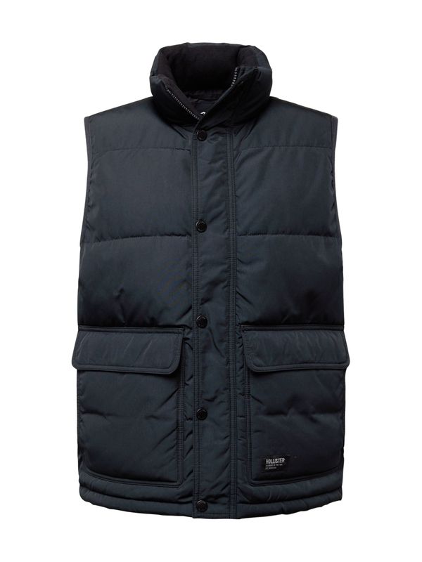 HOLLISTER HOLLISTER Елек  черно / бяло