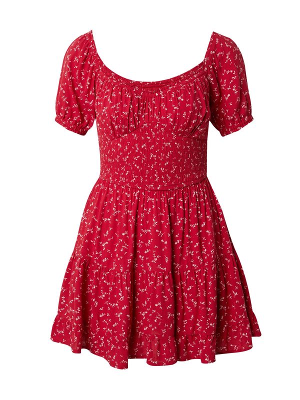 HOLLISTER HOLLISTER Лятна рокля  червено / бяло