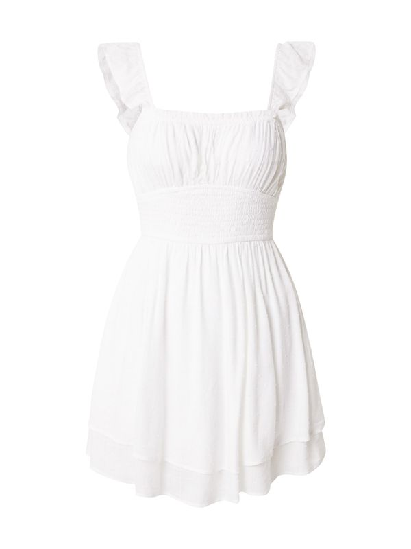 HOLLISTER HOLLISTER Лятна рокля 'SAIDIE'  бяло