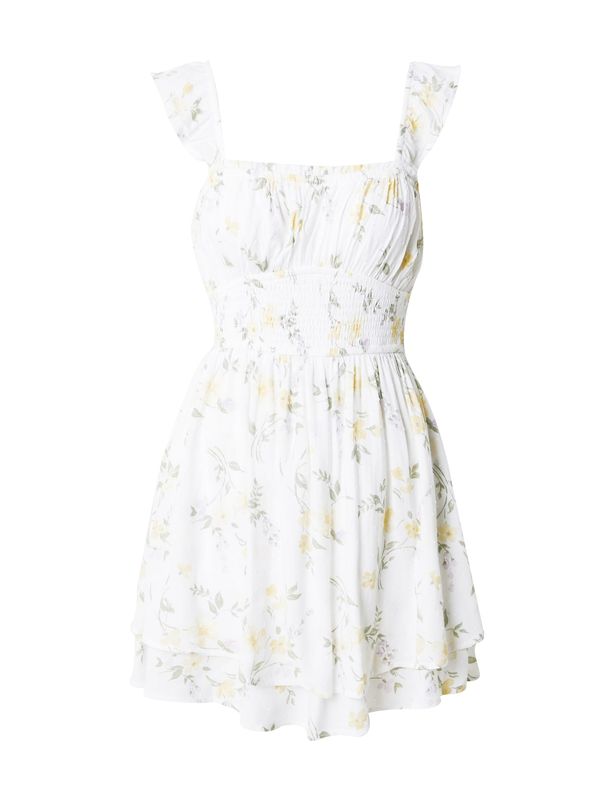 HOLLISTER HOLLISTER Лятна рокля 'SAIDIE'  жълто / зелено / лилав / бяло