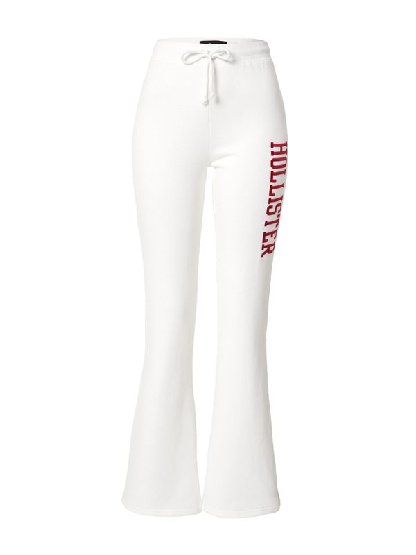 HOLLISTER HOLLISTER Панталон  бордо / бяло