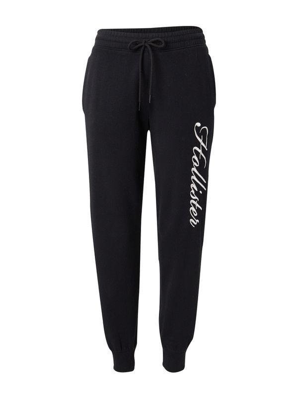 HOLLISTER HOLLISTER Панталон  черно / бяло