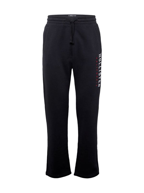 HOLLISTER HOLLISTER Панталон  червено / черно / бяло