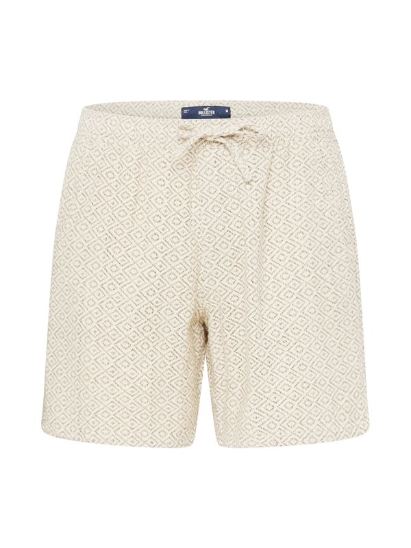 HOLLISTER HOLLISTER Панталон  кремаво / тъмнокафяво