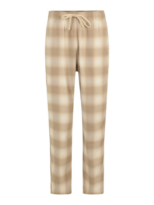 HOLLISTER HOLLISTER Панталон пижама  бежово / светлокафяво