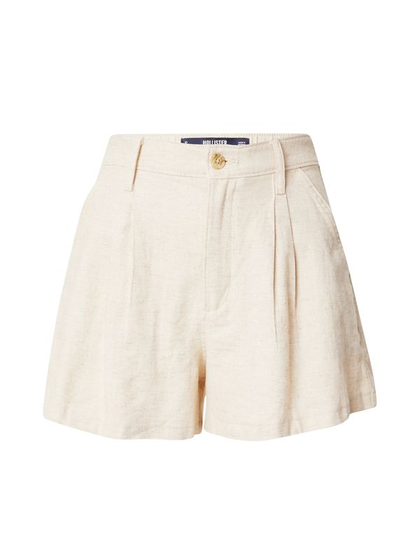 HOLLISTER HOLLISTER Панталон с ръб  бежово