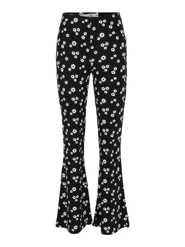 HOLLISTER HOLLISTER Панталон 'Uhr'  черно / бяло