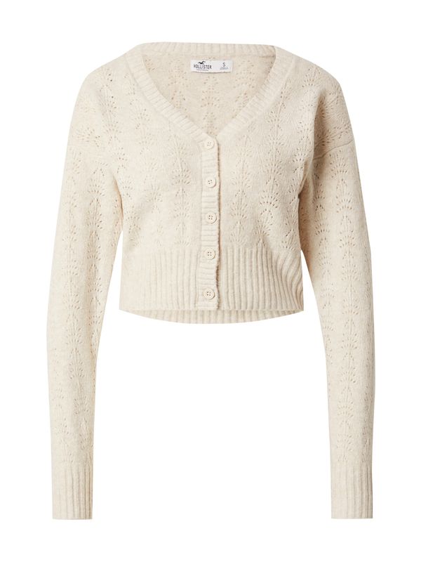HOLLISTER HOLLISTER Плетена жилетка  светлокафяво