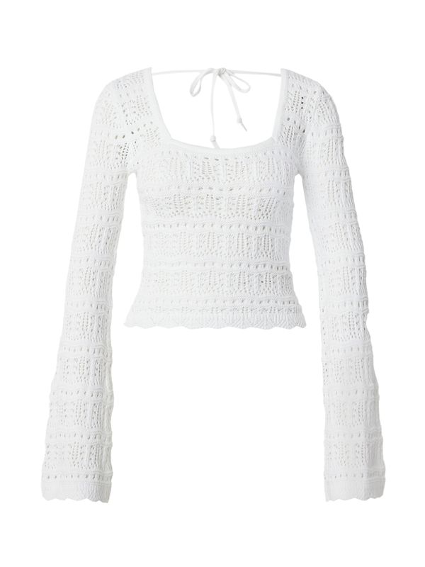 HOLLISTER HOLLISTER Пуловер  бяло