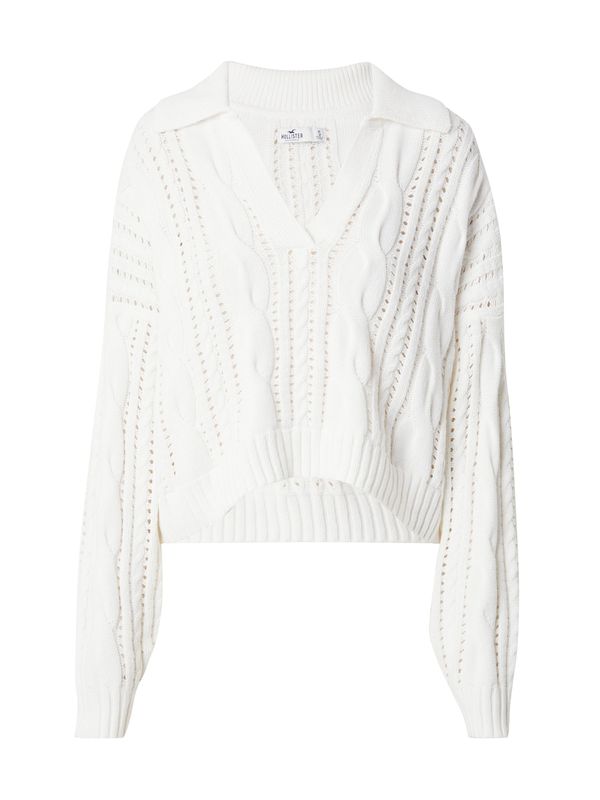 HOLLISTER HOLLISTER Пуловер  бяло