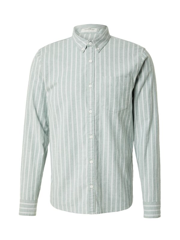 HOLLISTER HOLLISTER Риза  маслина / мръсно бяло