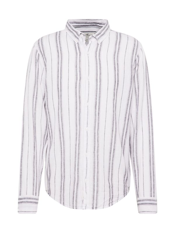 HOLLISTER HOLLISTER Риза  сиво / бяло