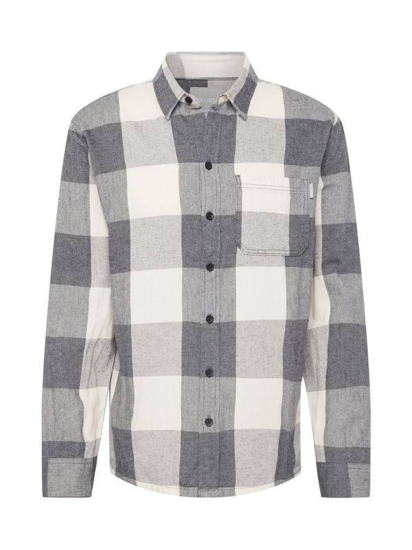 HOLLISTER HOLLISTER Риза  сиво / бяло