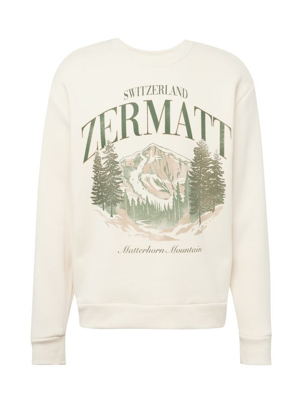 HOLLISTER HOLLISTER Суичър 'APRES SKI'  бежово / кремаво / зелено