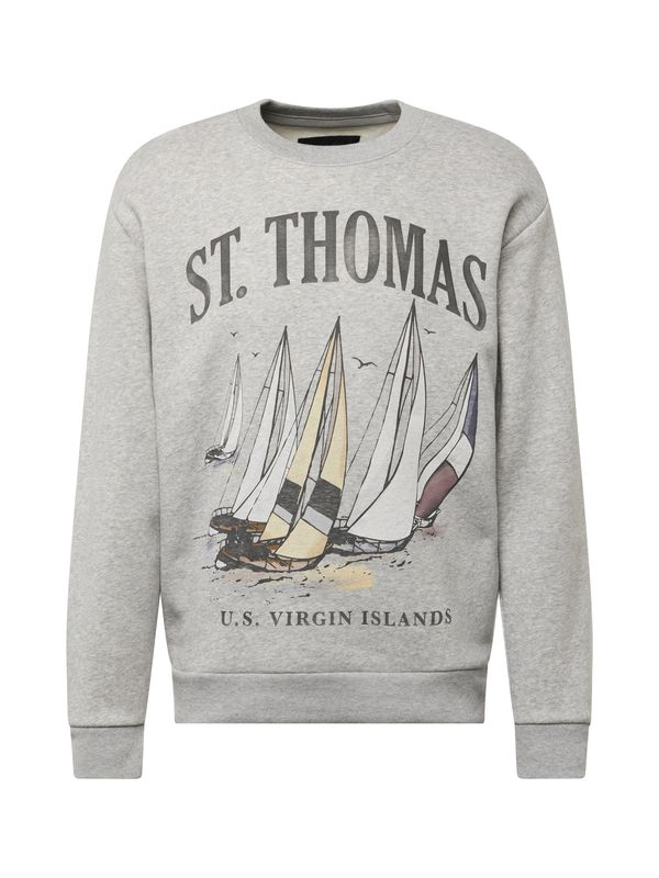 HOLLISTER HOLLISTER Суичър 'APRES SKI'  цвят "пясък" / сив меланж / черно