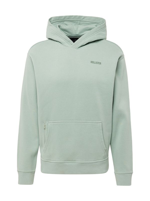 HOLLISTER HOLLISTER Суичър  мента / тъмнозелено