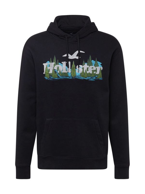 HOLLISTER HOLLISTER Суичър  небесносиньо / сиво / тъмнозелено / черно