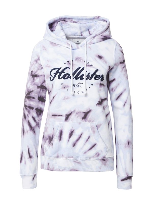 HOLLISTER HOLLISTER Суичър  нейви синьо / светлосиньо / тъмнолилаво / бяло