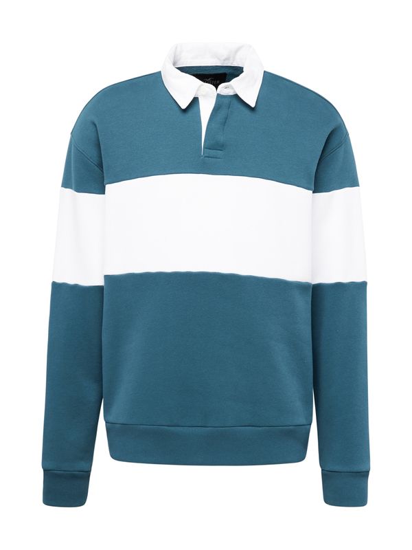 HOLLISTER HOLLISTER Суичър  петрол / бяло