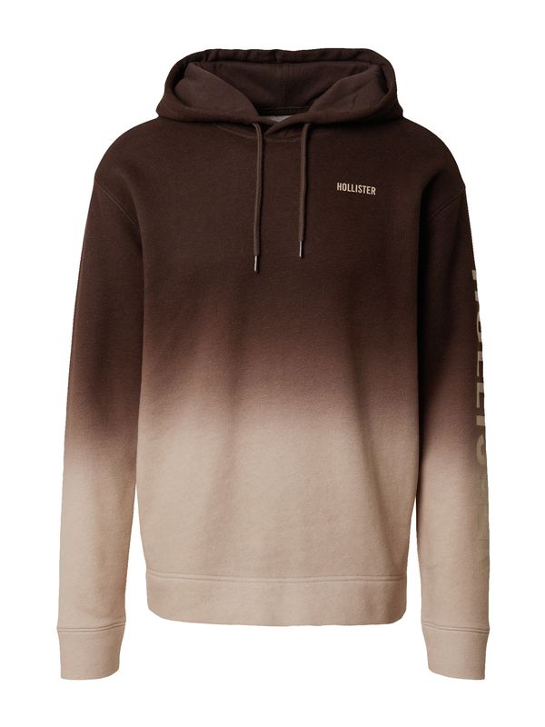 HOLLISTER HOLLISTER Суичър  светлокафяво / тъмнокафяво