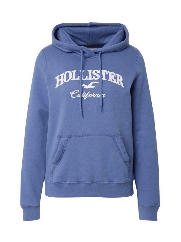 HOLLISTER HOLLISTER Суичър 'TECH CORE'  сапфирено синьо / бяло