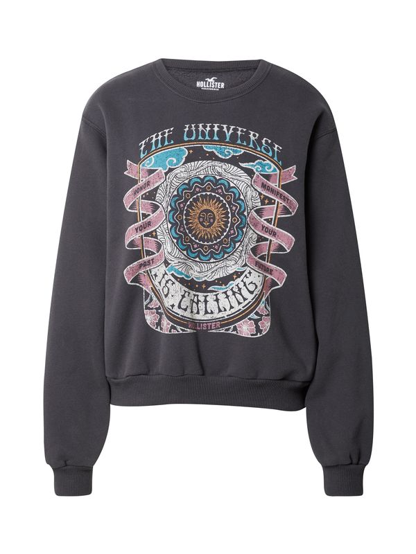 HOLLISTER HOLLISTER Суичър  тюркоазен / тъмносиво / люляк / бяло