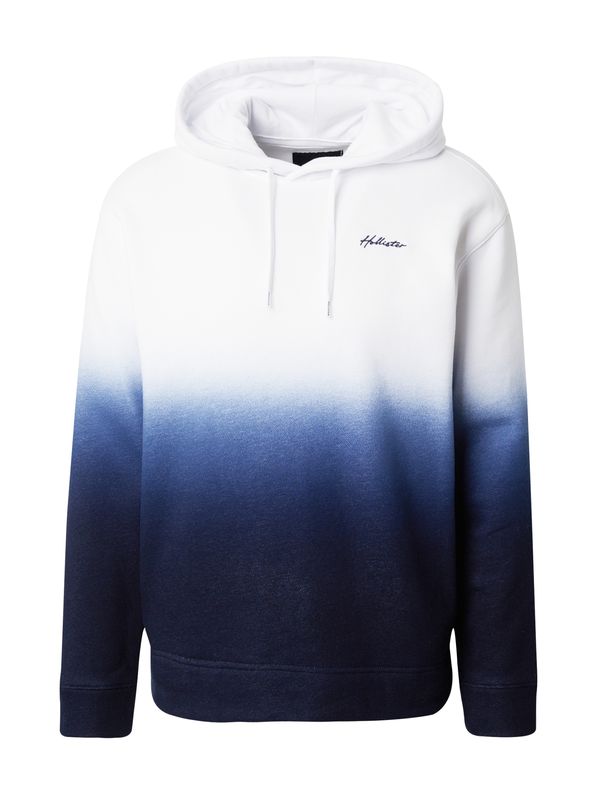 HOLLISTER HOLLISTER Суичър 'WEBEX'  нейви синьо / тъмносиньо / мръсно бяло