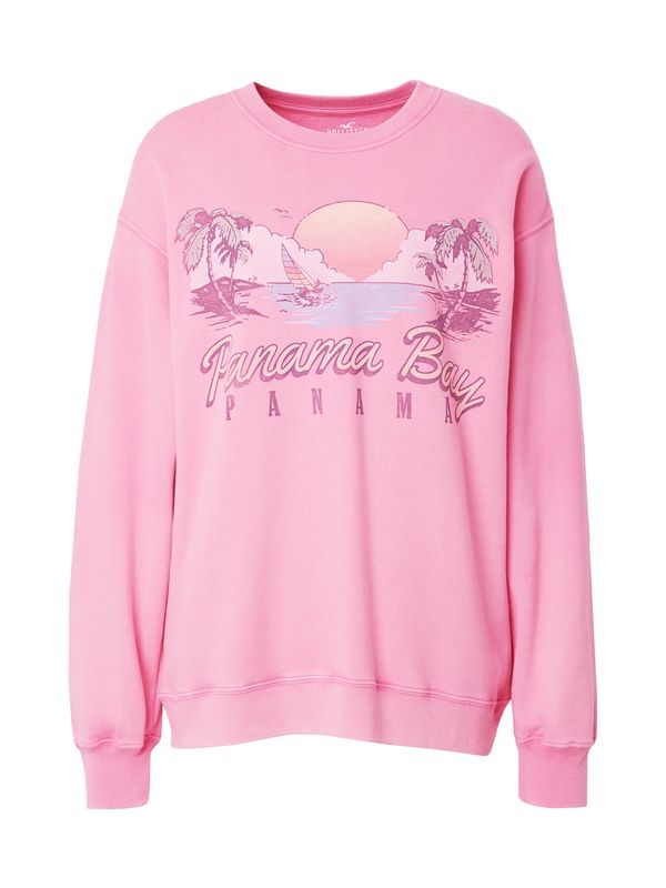 HOLLISTER HOLLISTER Суичър  зелено / оранжево / светлорозово / черно