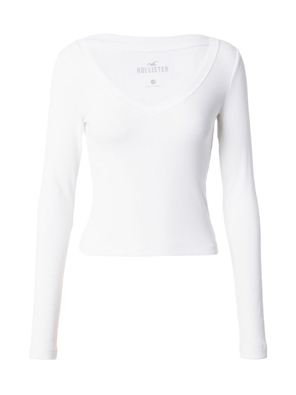 HOLLISTER HOLLISTER Тениска  бяло