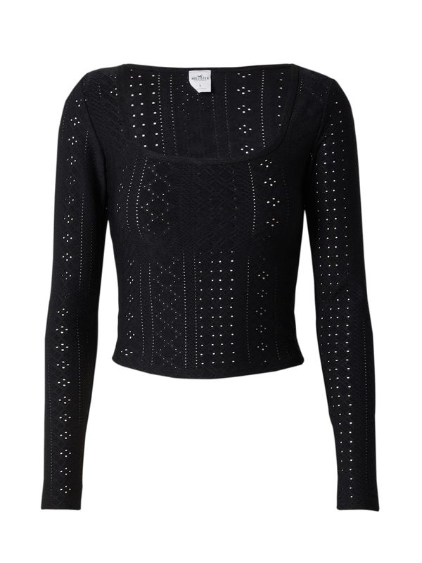 HOLLISTER HOLLISTER Тениска  черно