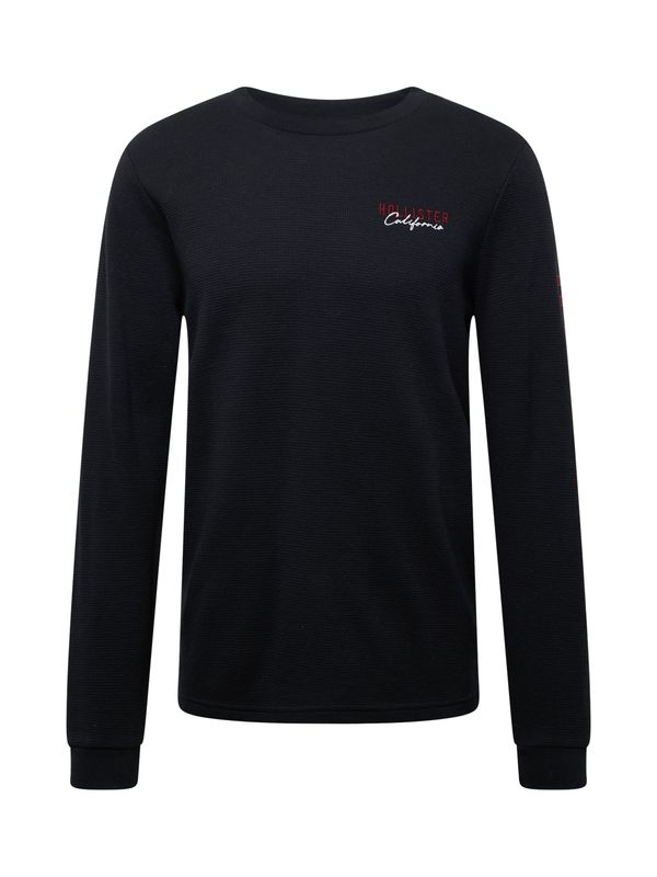 HOLLISTER HOLLISTER Тениска  червено / черно / бяло