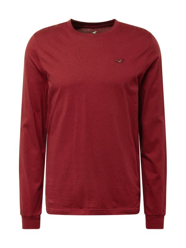 HOLLISTER HOLLISTER Тениска  червено / черно