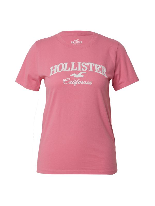 HOLLISTER HOLLISTER Тениска  лилав / бяло