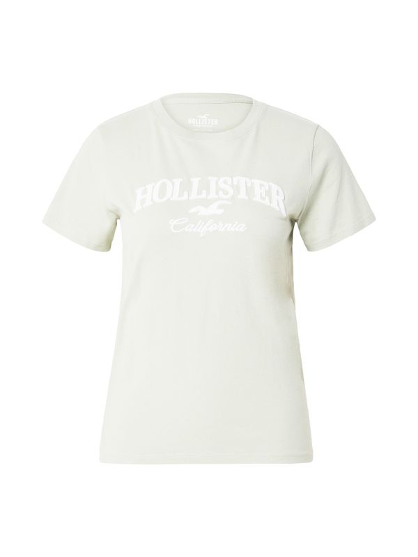 HOLLISTER HOLLISTER Тениска  мента / бяло