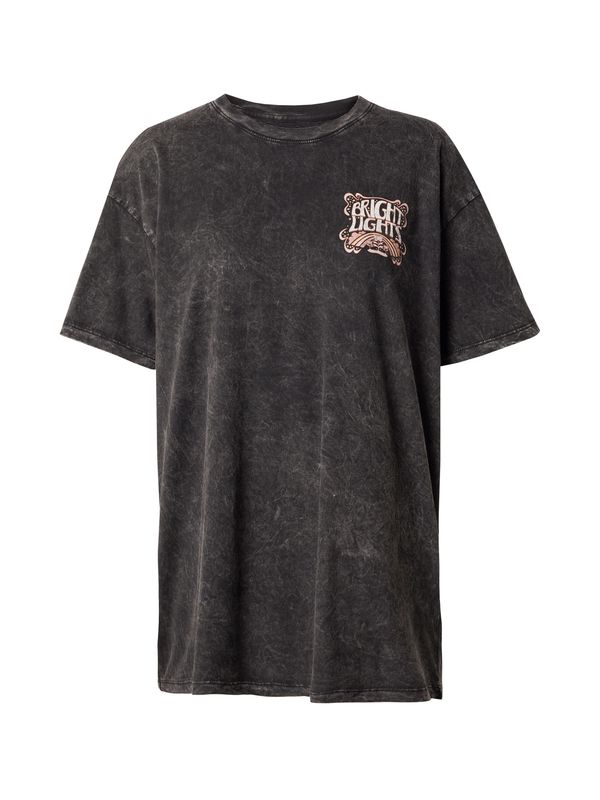 HOLLISTER HOLLISTER Тениска  светлооранжево / бледорозово / пепел от рози / черно