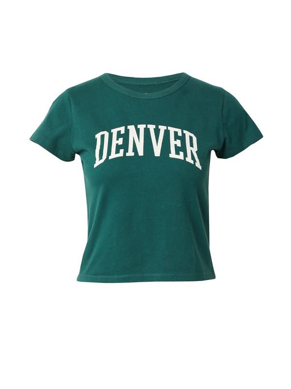 HOLLISTER HOLLISTER Тениска  тъмнозелено / бяло