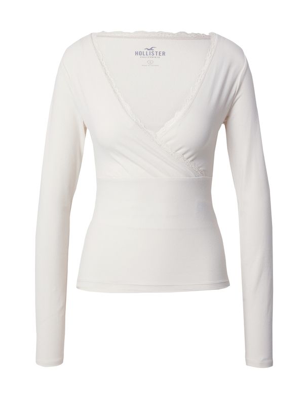 HOLLISTER HOLLISTER Тениска  яйчена черупка