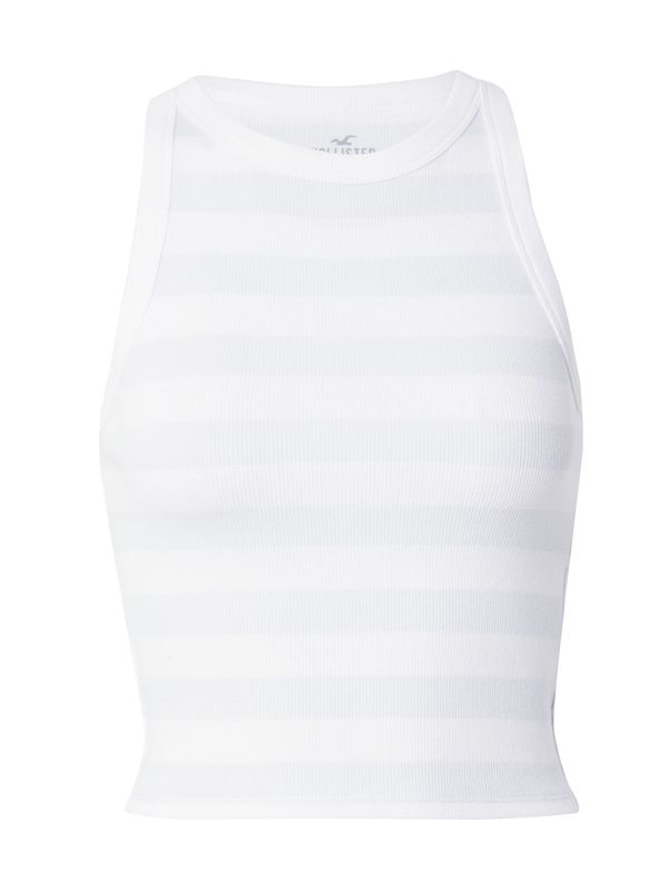 HOLLISTER HOLLISTER Топ  светлосиво / мръсно бяло