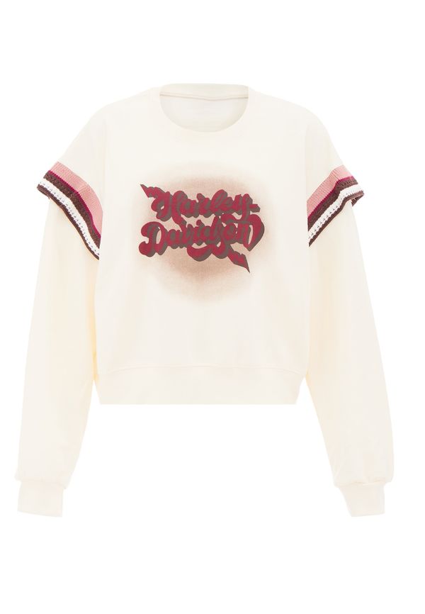 HOMEBASE HOMEBASE Суичър  шоколад / светлорозово / бордо / бяло