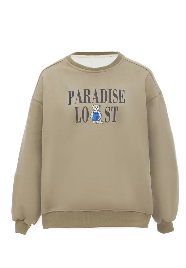 HOMEBASE HOMEBASE Суичър  синьо / маслина / черно / бяло