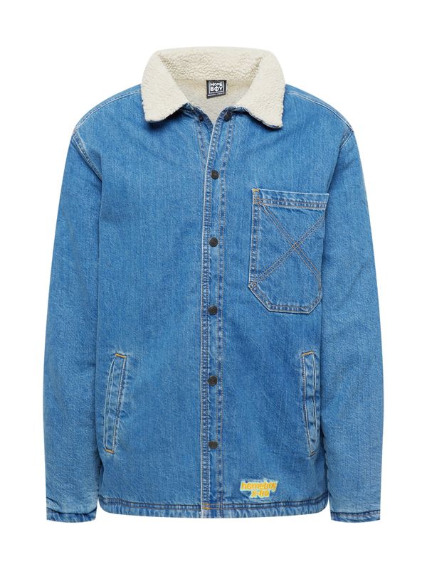 HOMEBOY HOMEBOY Преходно яке 'SHERPA Jacket Denim'  син деним