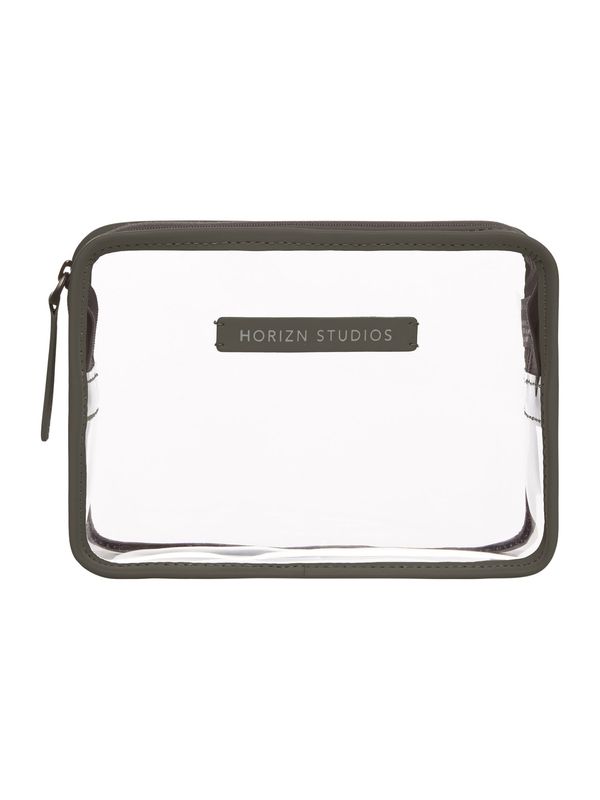 Horizn Studios Horizn Studios Чанта за тоалетни принадлежности  елхово зелено / прозрачно