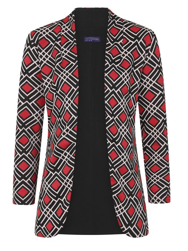 HotSquash HotSquash Блейзър  червено / черно / бяло