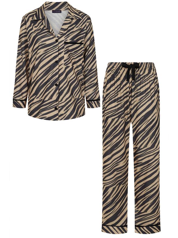 HotSquash HotSquash Пижама  капучино / черно