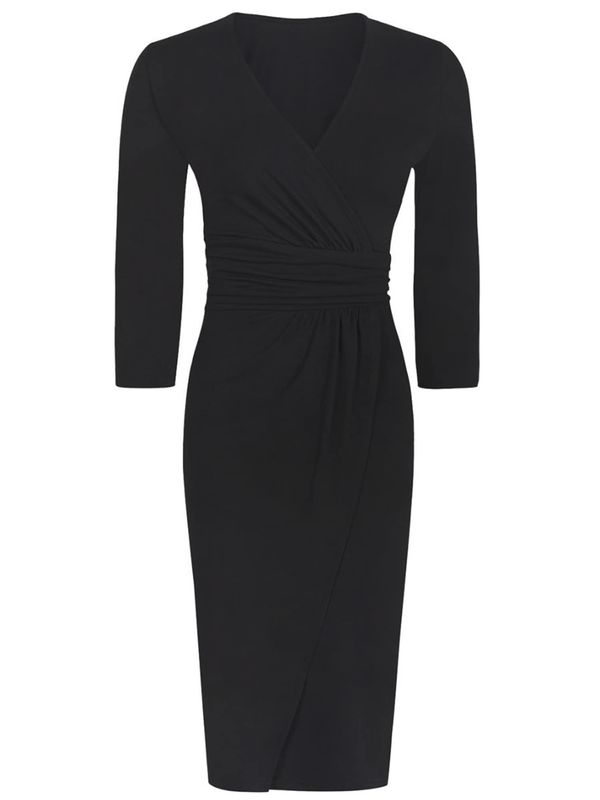 HotSquash HotSquash Рокля  черно