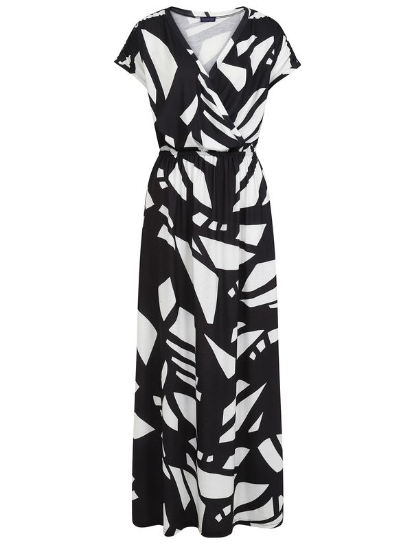 HotSquash HotSquash Рокля  черно / бяло