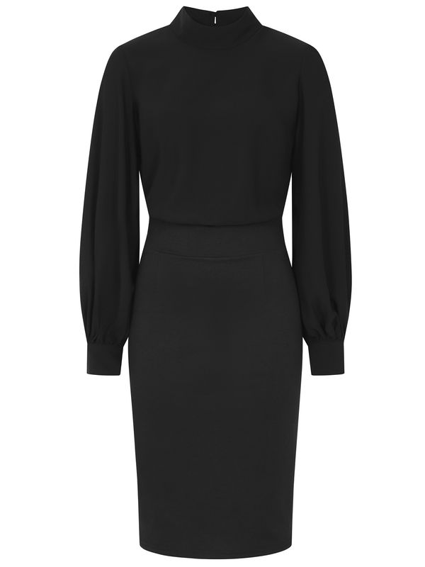 HotSquash HotSquash Рокля  черно